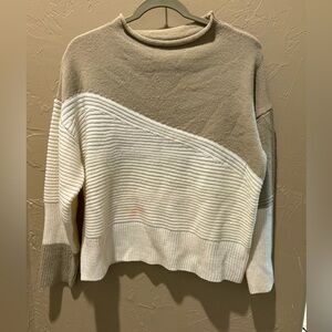Abstract knit sweater